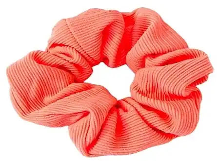 Ribbed Scrunchie, pink - Accessories