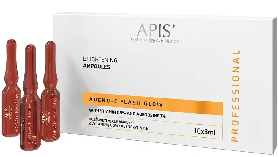 Brightening Face Ampoules with Vitamin C & Adenosine - Skin Care Products