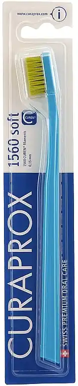 Toothbrush "Soft", light blue-light green