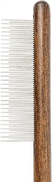 Pet Comb with Metal Teeth, 31/30 Teeth, 3.2 x 20 cm - BarryKing