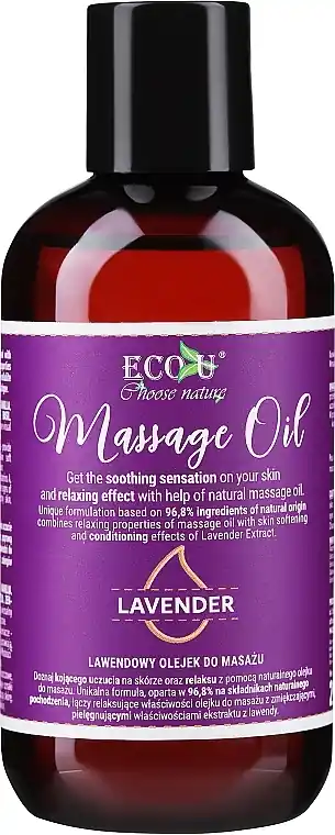 Massage Oil with Lavender Extract - Bath and Body