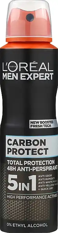 Deodorant Antiperspirant "Carbon Protection" - Bath and Body