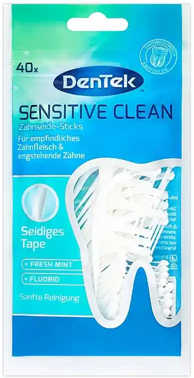 Sensitive Floss Pick, Pack of 40 - Bath and Body