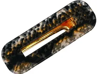 Rectangular Hair Clip, animal print - Accessories