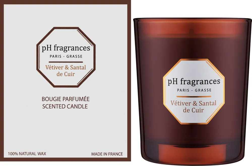 pH Fragrances Vetiver & Santal De Cuir - Bath and Body