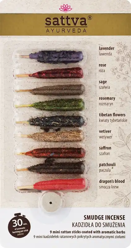 Incense Stick Set, 9 pcs - Bath and Body