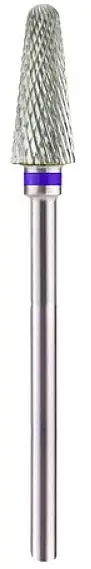 Manicure Bit 'Medium Umbrella' WG086, Carbide, Blue - Accessories