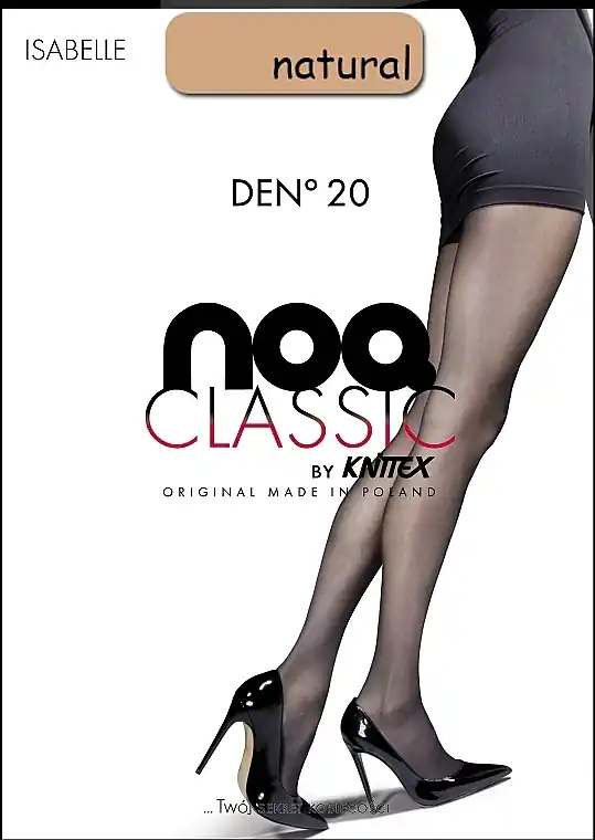 Women Tights "Isabelle" 20 Den, naturel - Clothes