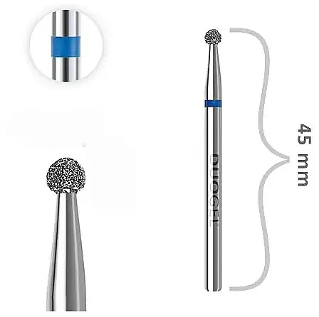 Diamond Drill Bit Ball, 1.6 mm, blue - Accessories