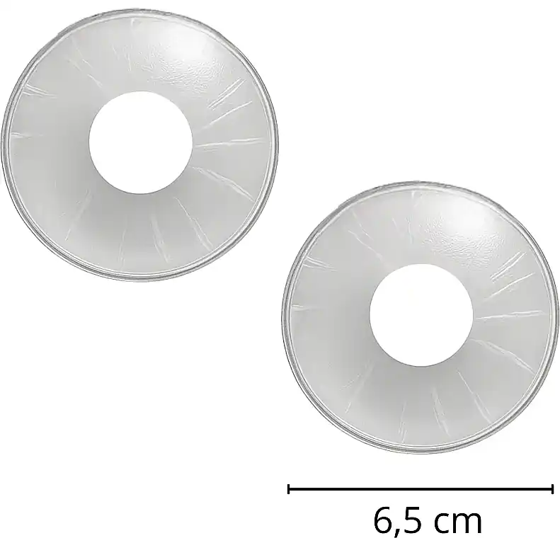 Nipple Pads, round, transparent - Clothes