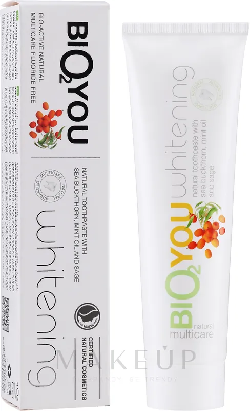 Natural Whitening Toothpaste with Mint Oil & Sage Extract - Bath and Body