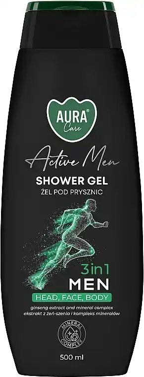 3-in-1 shower gel for men