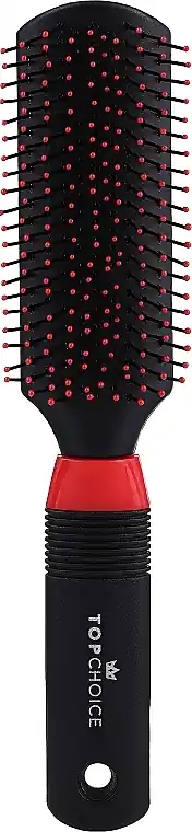 Hair Brush, 2229, black-red
