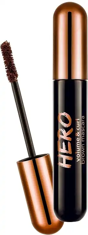 Flormar Hero Volume & Curl Brown Mascara - Makeup