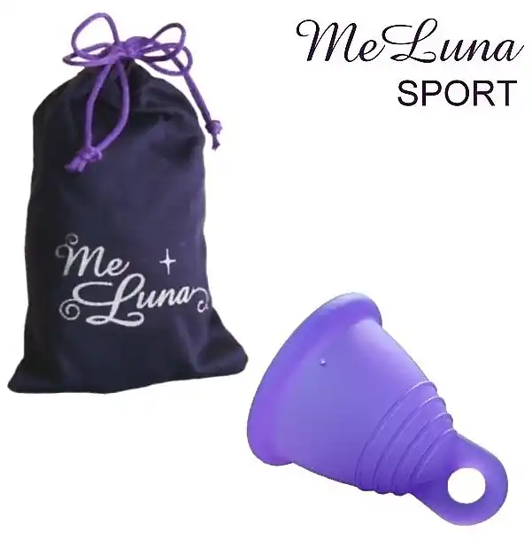 Menstrual Cup Ring, XL size, dark purple - Accessories