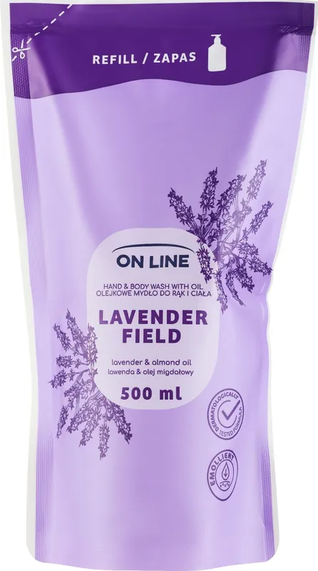 Lavender Field Hand & Body Oil Soap (refill) - Bath and Body