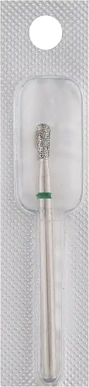 Match Diamond Nail Drill Bit, 2.3 mm/5 mm, green - Accessories