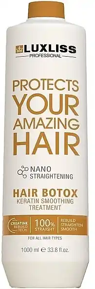 Hair Straightening Keratin Botox with Smoothing Effect