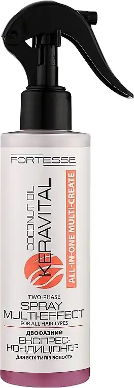 Two-Phase Multi-Effect Spray with Coconut Oil & UV Filter