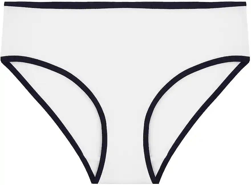 Women's cotton panties, BDM251-030, white
