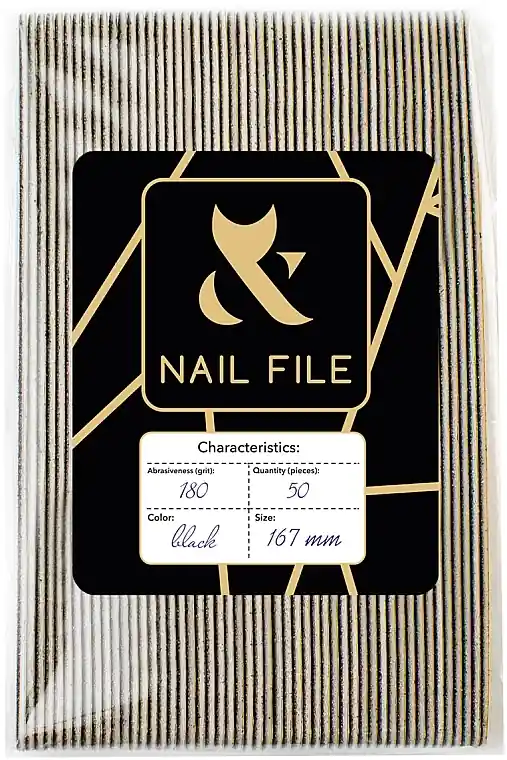 Nail File Refill Set, 180 grit, 167 mm - Accessories