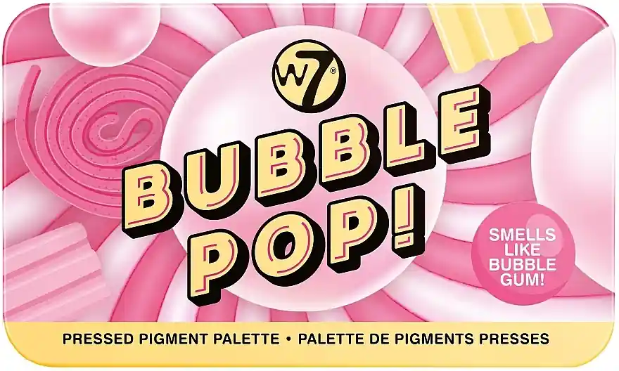 W7 Bubble Pop Pressed Pigment Palette - Makeup