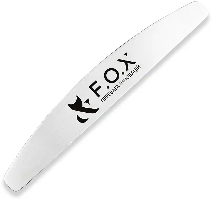 Half Moon Nail File Base, metal, 135 mm - Accessories