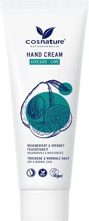 Natural Avocado & Lime Hand Cream - Bath and Body