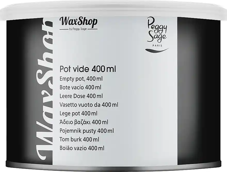 Empty Wax Jar, 400 ml - Accessories