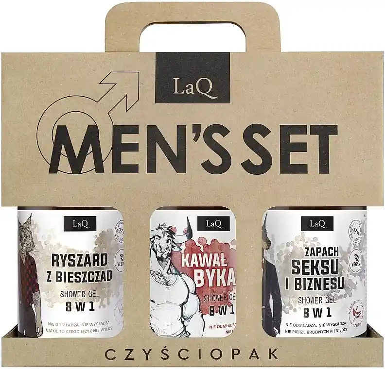 Men Shower Gel Set - Bath and Body