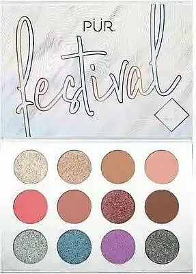 Pur Festival 2.0 12-Piece Pressed Pigments Palette