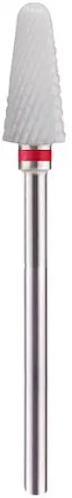 Ceramic Manicure Bit 'Medium Umbrella' TC131DT, Red - Accessories