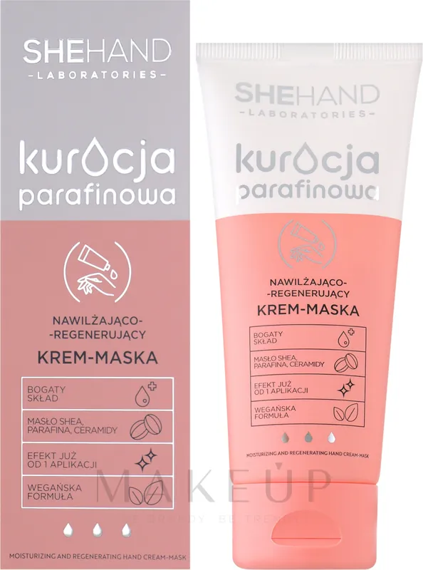 Moisturising & Regenerating Hand Cream Mask - Bath and Body