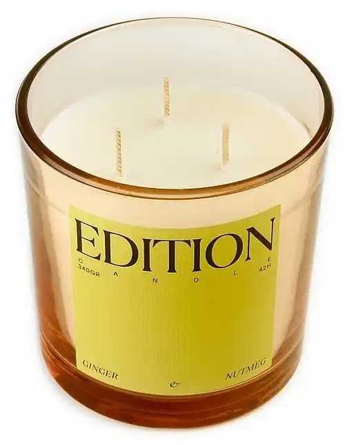 Scented Candle 'Ginger & Nutmeg' - Bath and Body