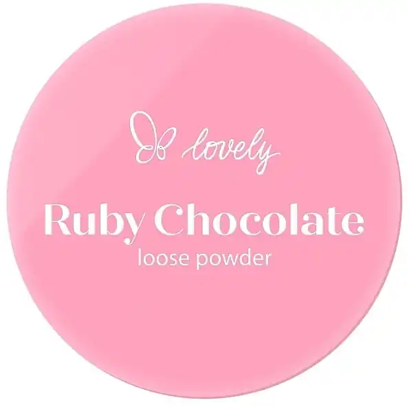 Lovely Ruby Chocolate Loose Powder - Makeup