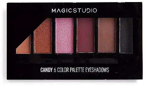 Magic Studio Black Nudes 6 Color Eyeshadow Palette - Makeup