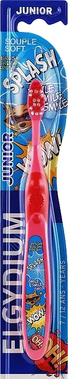 Children's toothbrush for ages 7 to 12, pink - Bath and Body