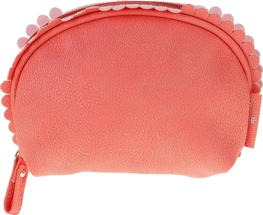 Frill Makeup Bag, 96242, orange - Accessories