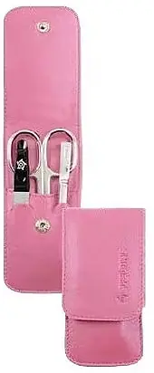 Manicure Set, 3 tools, pink - Accessories