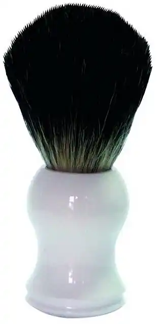 Shaving Brush, plastic, white - Men