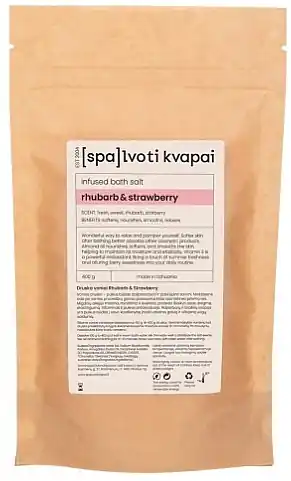 Rhubarb & Strawberry Bath Salt - Bath and Body