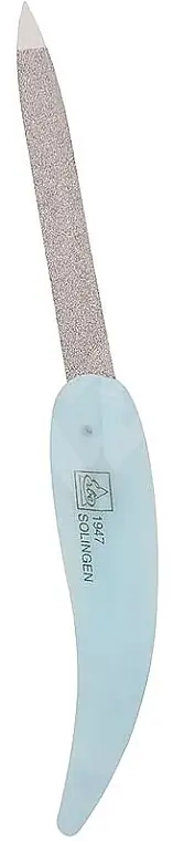 Foldable Nail File 91947, mint green - Accessories