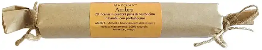Amber Natural Incense - Bath and Body