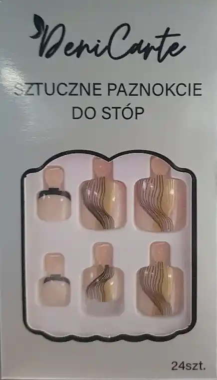 Square Nail Tips, 24 pcs. - Nails