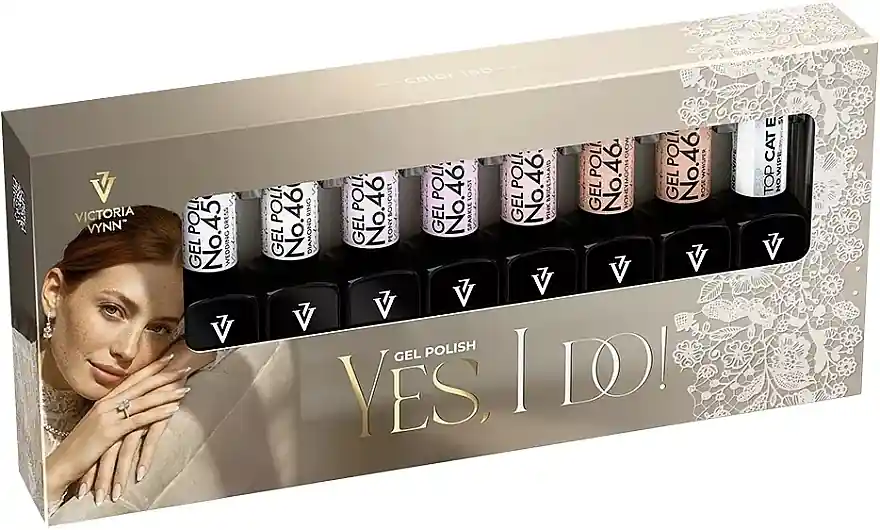 Victoria Vynn YES, I DO! Gel Polish (gel/polish/7x8ml + top/8ml) - Nails