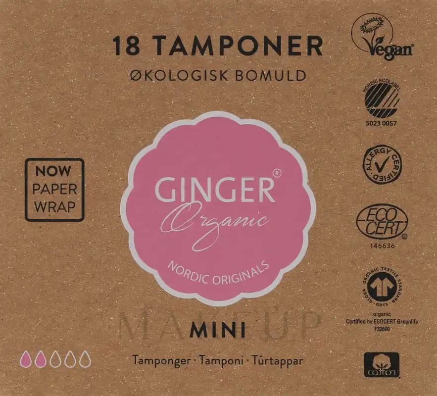 Tampons without Applicator "Mini", 18 pcs - Bath and Body