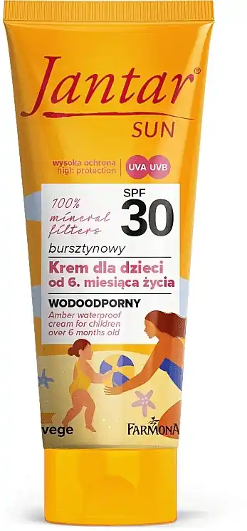 Amber Body Protection Cream for Kids - Bath and Body