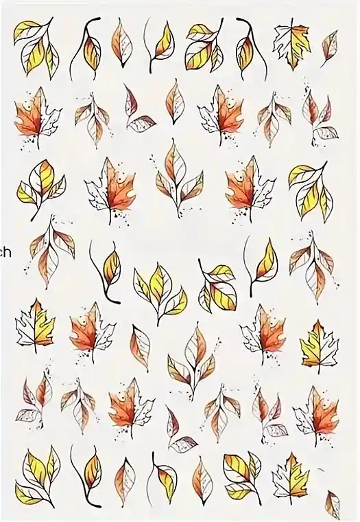 Nail Stickers, Self-Adhesive CS-034