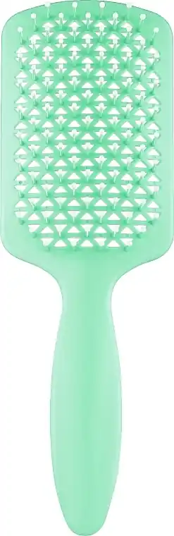 Vented Hair Brush, rectangular, 2250, green - Accessories