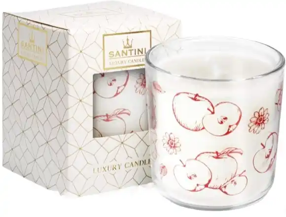 Golden Apple Scented Candle - Bath and Body